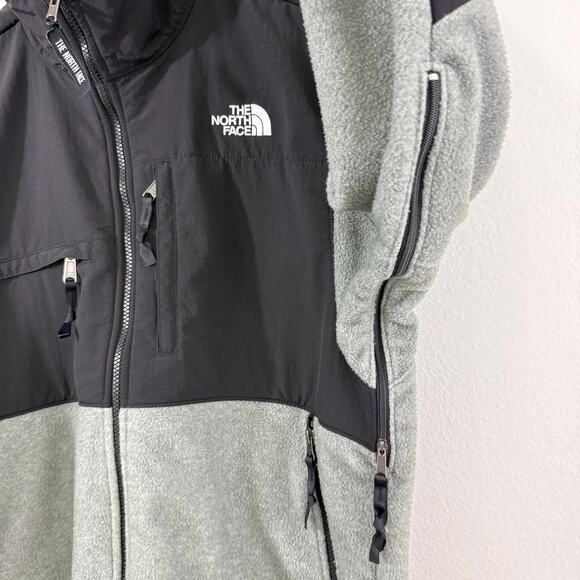 The North Face Men’s Retro Denali Fleece Jacket Black/Gray Sz M Outdoor Hiking - Picture 6 of 15